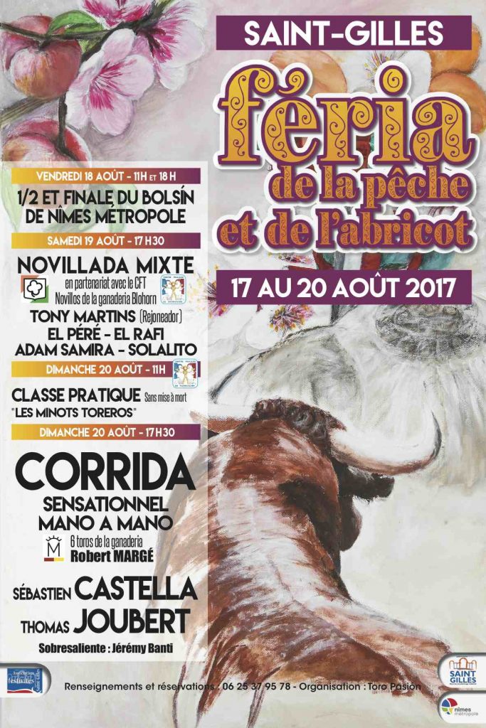 Saint Gilles annonce sa féria tout en couleur