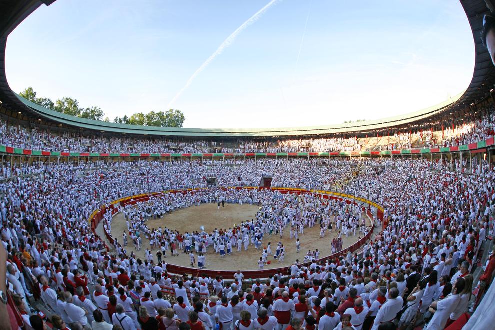 Les cartels de San Fermin à Pamplona