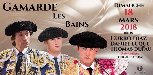 Première corrida en France en 2018 pour GAMARDE-LES-BAINS