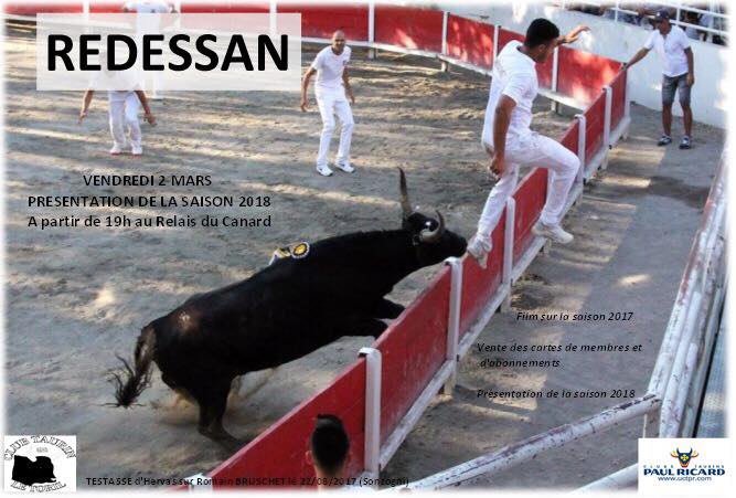 REDESSAN – Le Club Taurin Le Toril présente la temporada 2018