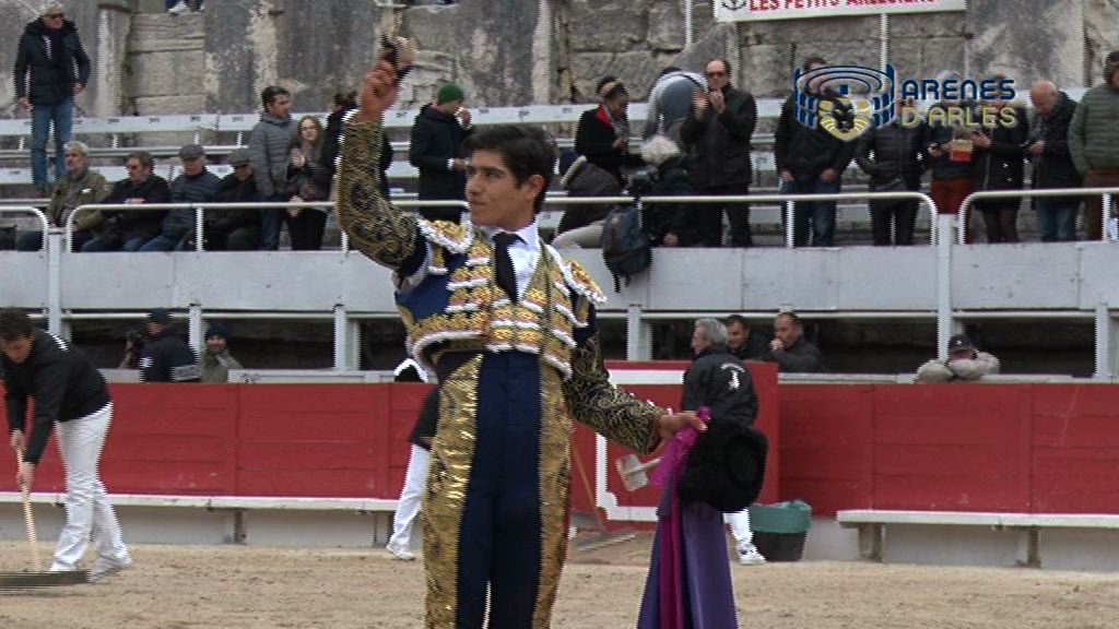FERIA ARLES PÂQUES 2018 – Corrida de Alcurrucen. Luis David ADAME à hombros et bon toreo de GARRIDO