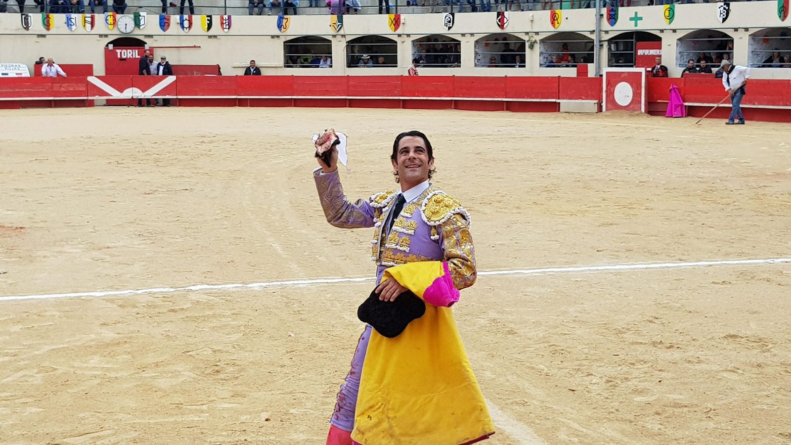 ALES – A MARC SERRANO la seule oreille devant un bon toro de SAN SEBASTIAN