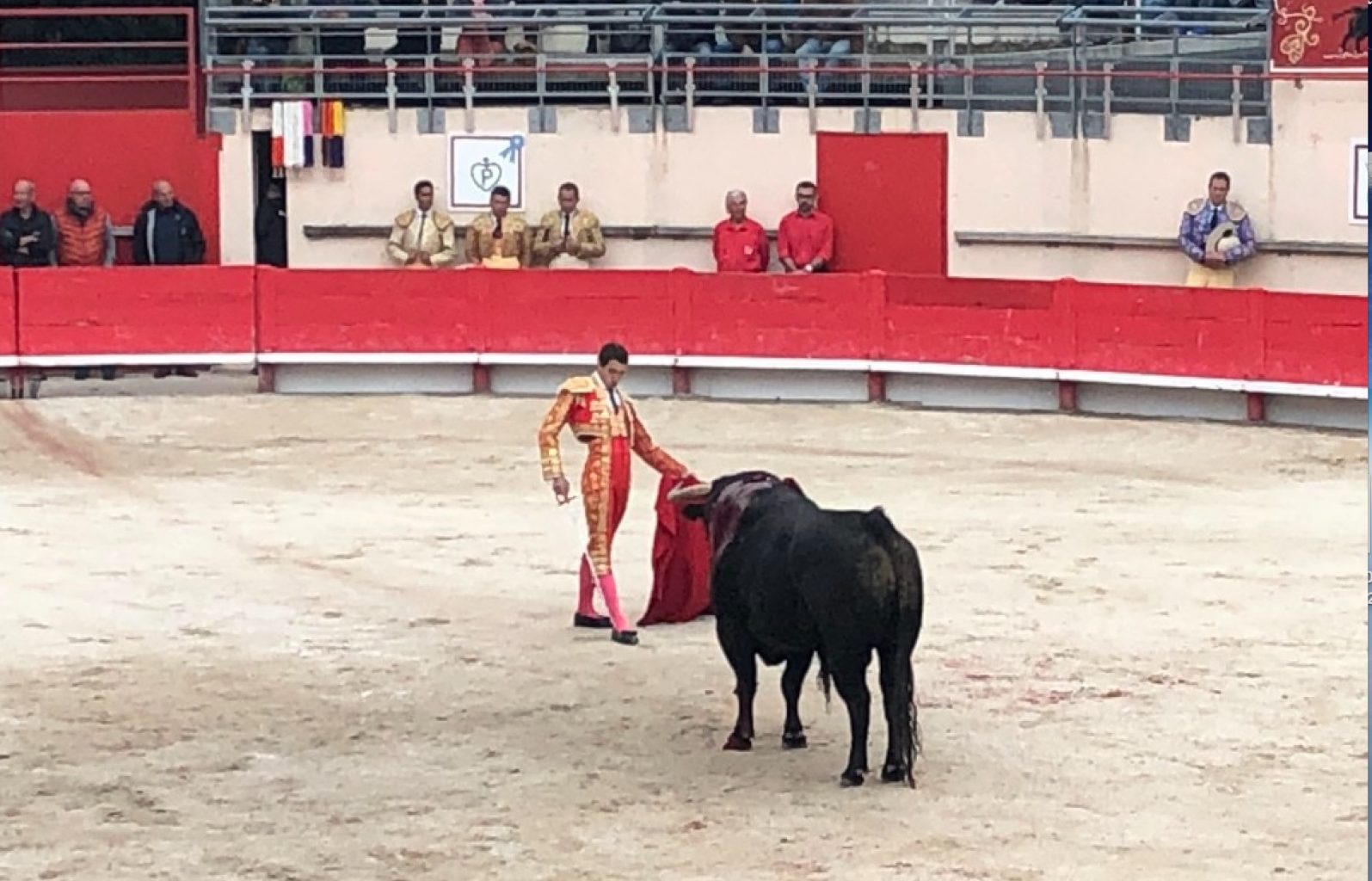 ST-MARTIN-DE-CRAU – Une oreille pour JOAQUIN GALDOS devant une décevante corrida de Pedres