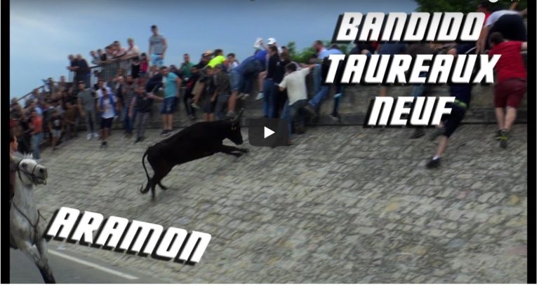 ARAMON (26 et 27/05/2018) – Retour en vidéo sur la bandido taureaux neufs