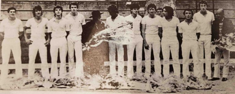 1981 – BEAUCAIRE – CARTALADE vainqueur du Trophée de l’Avenir – LOU MAÏ de Guillierme, taureau de l’Avenir