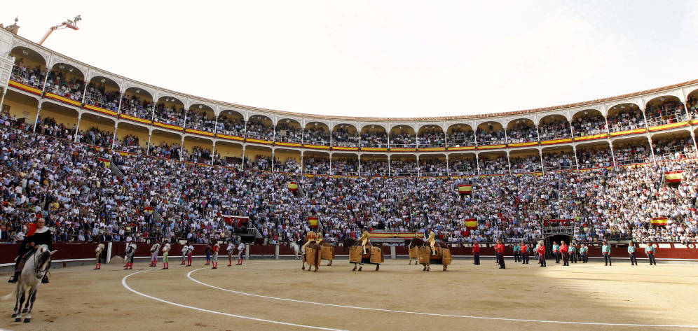 MADRID // Cartels officiels de la Feria de Otoño avec EL RAFI, JUAN LEAL et ANTONIO FERRERA seul contre six