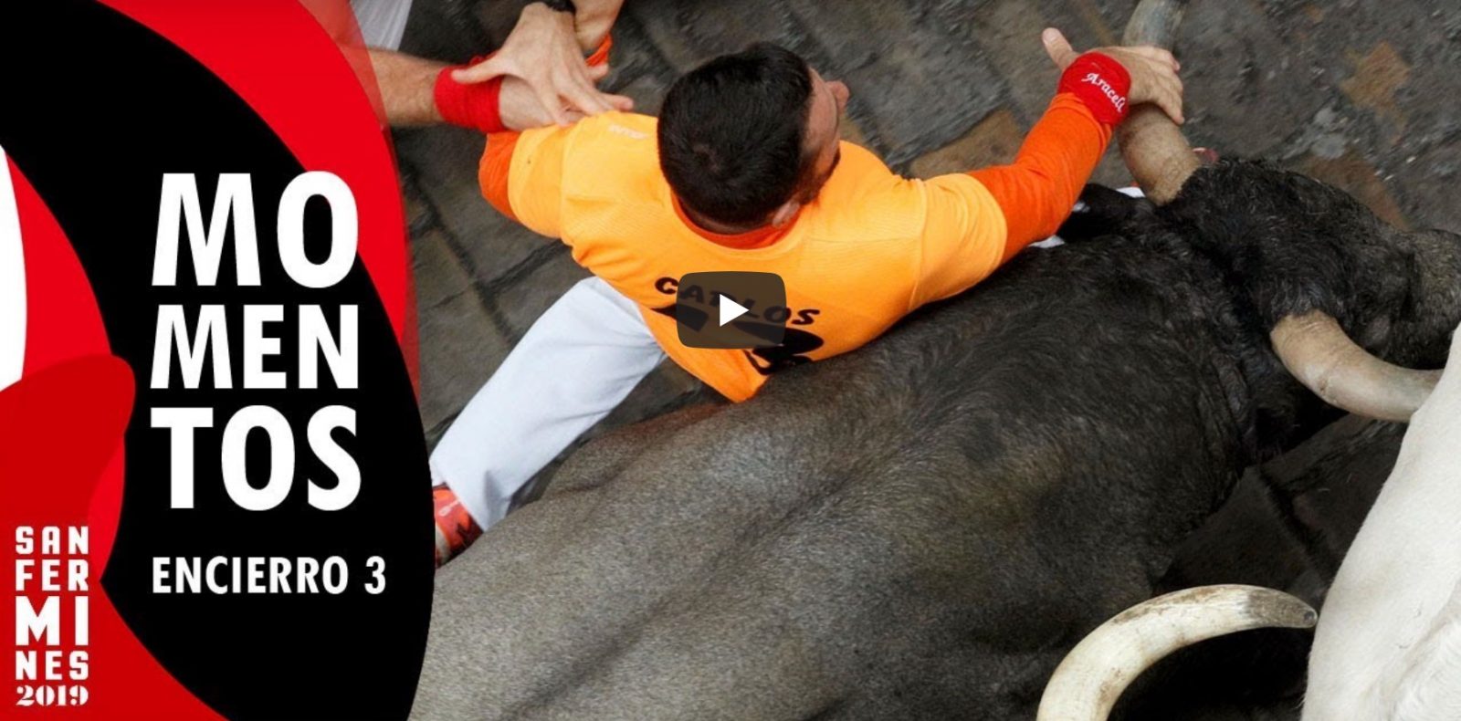 VIDEO // Les meilleures images du 3ème Encierro (09/07/2019) – Toros de José Escolar | Pamplona San Fermín 2019