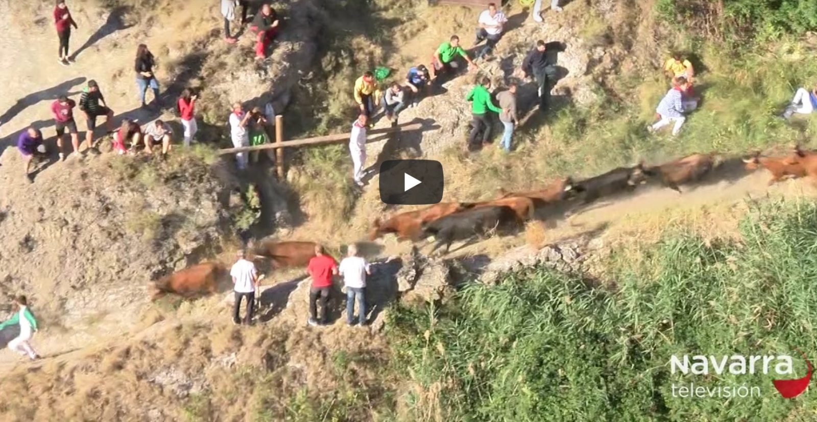 Encierro del Pilón de Falces 2019 // Retour en vidéos sur les encierros