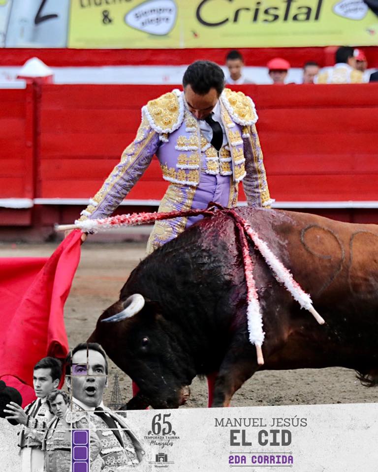 MANIZALES (07/01/2020) – Corrida triomphale lors de la despedida d’El Cid